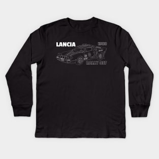 Lancia Rally 037 Kids Long Sleeve T-Shirt